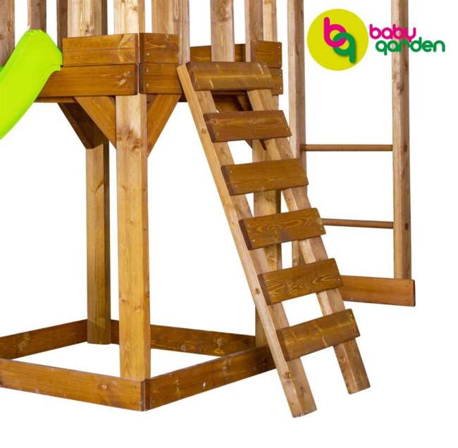 Детская игровая площадка Babygarden Play 4 светло-зеленый