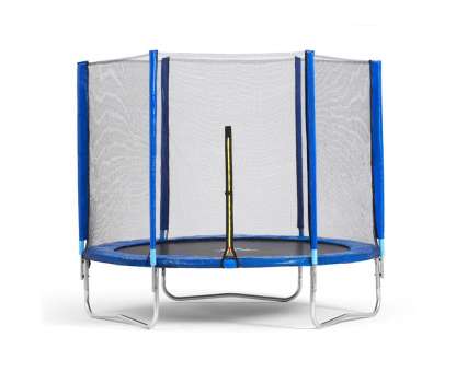 Батут с сеткой DFC Trampoline Fitness 6 ft blue