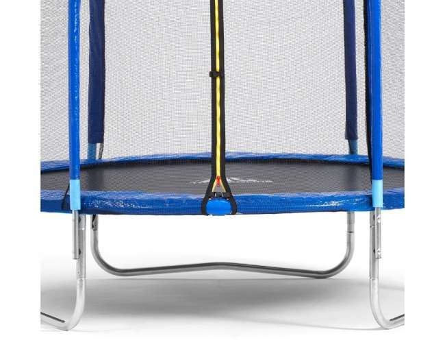 Батут с сеткой DFC Trampoline Fitness 12 ft blue