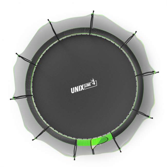 Батут UNIX Line 14 ft UFO Green Батут UNIX Line 14 ft UFO Green