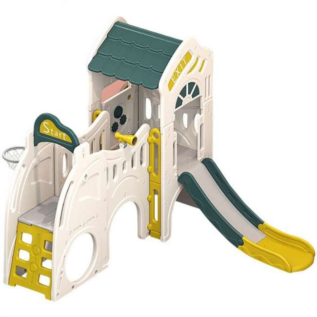 Игровой комплекс UNIX Kids Playhouse с горкой Игровой комплекс UNIX Kids Playhouse с горкой