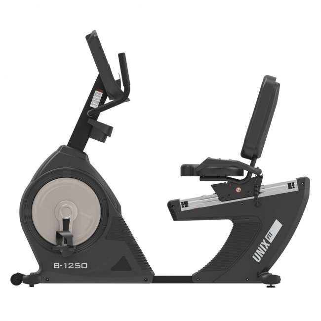 Горизонтальный велотренажер UNIX Fit B-1250 PRO (7" LCD) Горизонтальный велотренажер UNIX Fit B-1250 PRO (7" LCD)