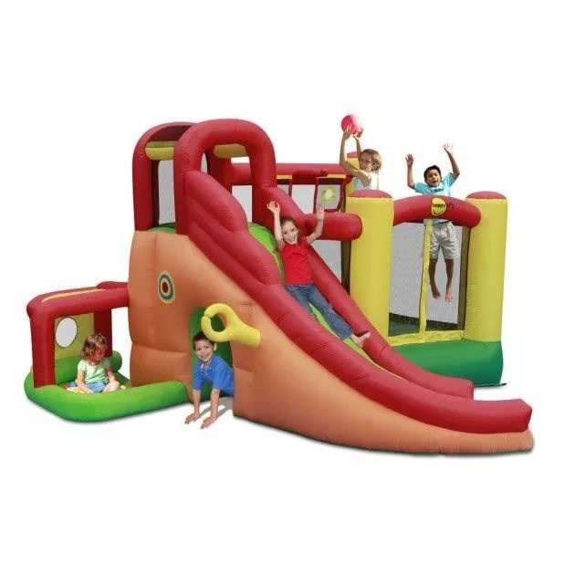 Надувной батут Happy Hop Игровой центр 11 в 1 9406N