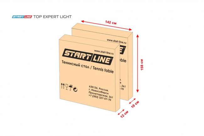 Теннисный стол Start Line Top Expert Light зеленый Теннисный стол Start Line Top Expert Light зеленый