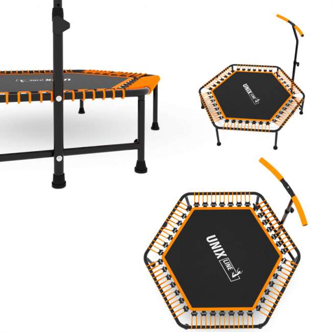 Батут UNIX line FITNESS Orange (130 cm) TR130FITO Батут UNIX line FITNESS Orange (130 cm) TR130FITO