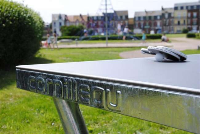 Теннисный стол Cornilleau PARK всепогодный антивандальный серый Теннисный стол Cornilleau PARK всепогодный антивандальный серый