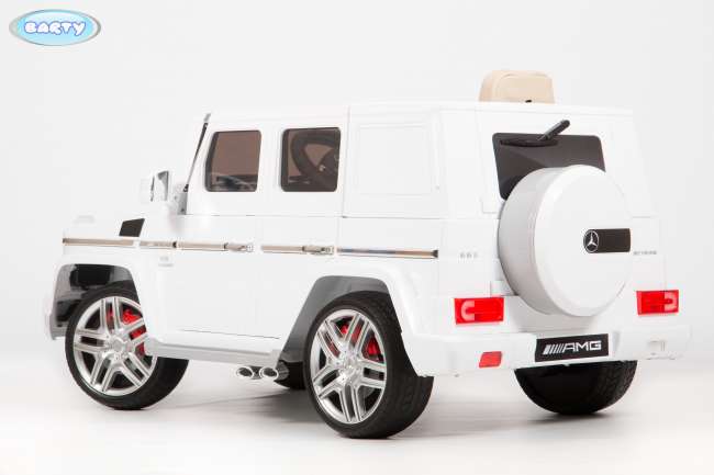 Электромобиль BARTY Mercedes-Benz G63 AMG (12V/7ah) Tuning Электромобиль BARTY Mercedes-Benz G63 AMG (12V/7ah) Tuning