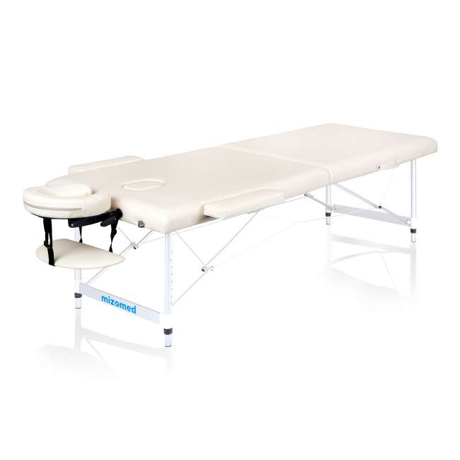 Массажный стол складной Mizomed Standart AL 2 крем Массажный стол складной Mizomed Standart AL 2 крем