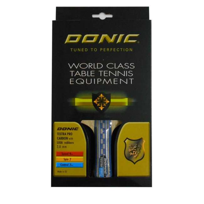 Ракетка для настольного тенниса Donic Testra PRO with Liga rubbers Ракетка для настольного тенниса Donic Testra PRO with Liga rubbers