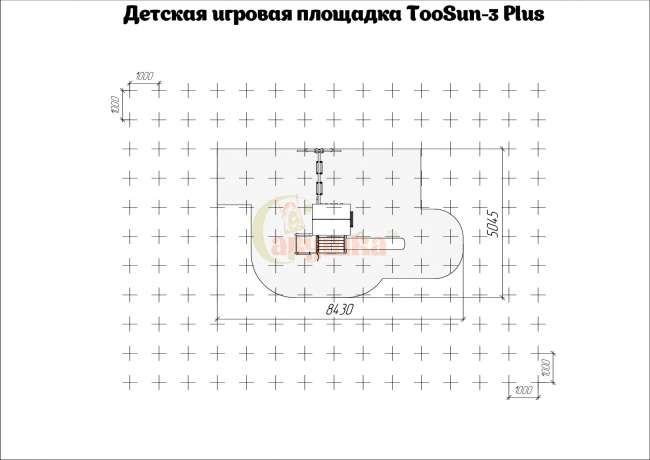 Детская площадка Савушка TooSun (Тусун) 3 Plus Детская площадка Савушка TooSun (Тусун) 3 Plus