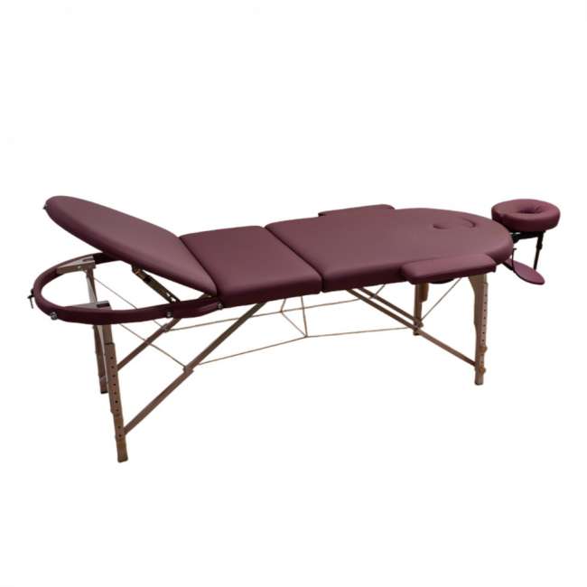 Массажный стол UNIX Med Comfort 3 Section Burgundy