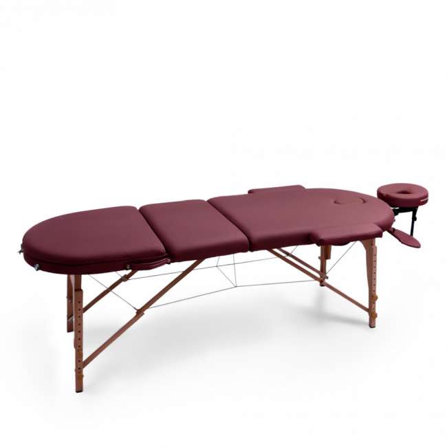 Массажный стол UNIX Med Comfort 3 Section Burgundy
