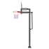 Баскетбольная стойка стационарная UNIX Line B-Stand-PC 54"x32" R45 H230-305 см поликарбонат Баскетбольная стойка стационарная UNIX Line B-Stand-PC 54"x32" R45 H230-305 см поликарбонат