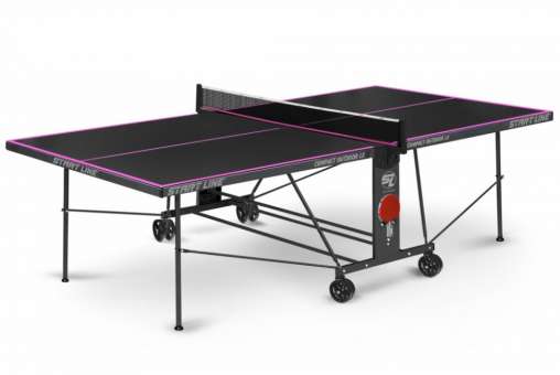 Всепогодный теннисный стол Start Line Compact-2 LX Black