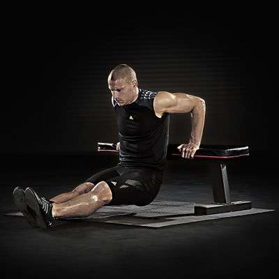 Горизонтальная скамья Adidas ADBE-10232