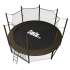 Батут с сеткой UNIX line 12 ft Black / Brown (inside) Батут с сеткой UNIX line 12 ft Black / Brown (inside)