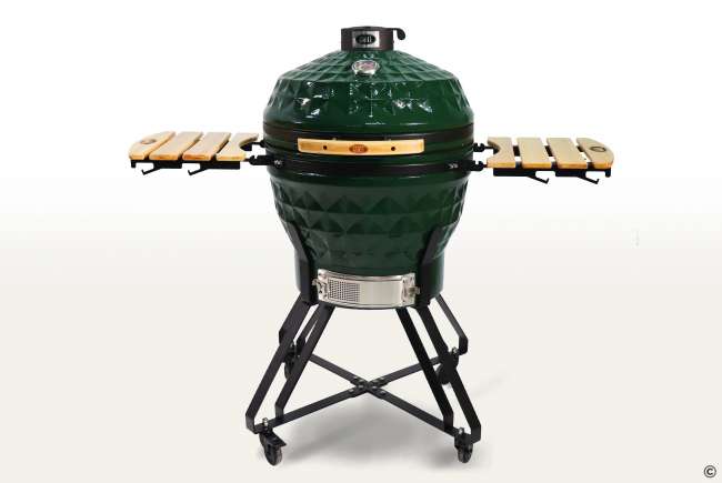 Керамический гриль-барбекю Start Grill 24 дюйма (зеленый) (61 см) Керамический гриль-барбекю Start Grill 24 дюйма (зеленый) (61 см)