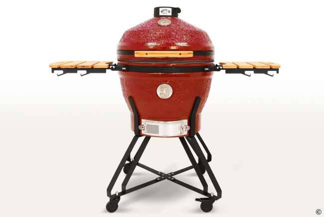 Керамический гриль-барбекю Start Grill 24 дюйма CFG (красный) (61 см)