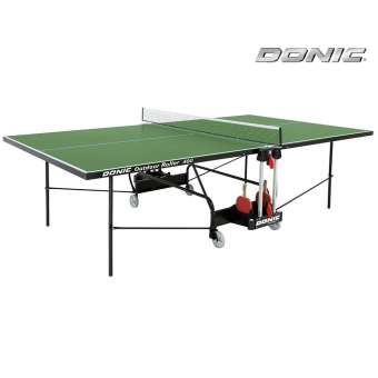 Всепогодный теннисный стол Donic Outdoor Roller 400 зеленый