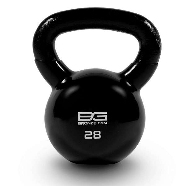 Гиря BRONZE GYM в виниловой оболочке 28 кг BGKBV28 Гиря BRONZE GYM в виниловой оболочке 28 кг BGKBV28