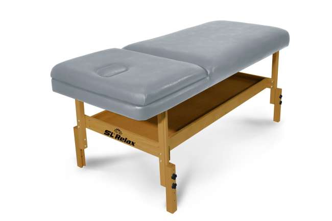 Массажный стол стационарный Start Line Relax Comfort серый Массажный стол стационарный Start Line Relax Comfort серый