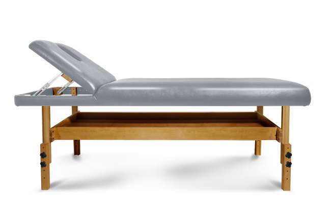 Массажный стол стационарный Start Line Relax Comfort серый Массажный стол стационарный Start Line Relax Comfort серый