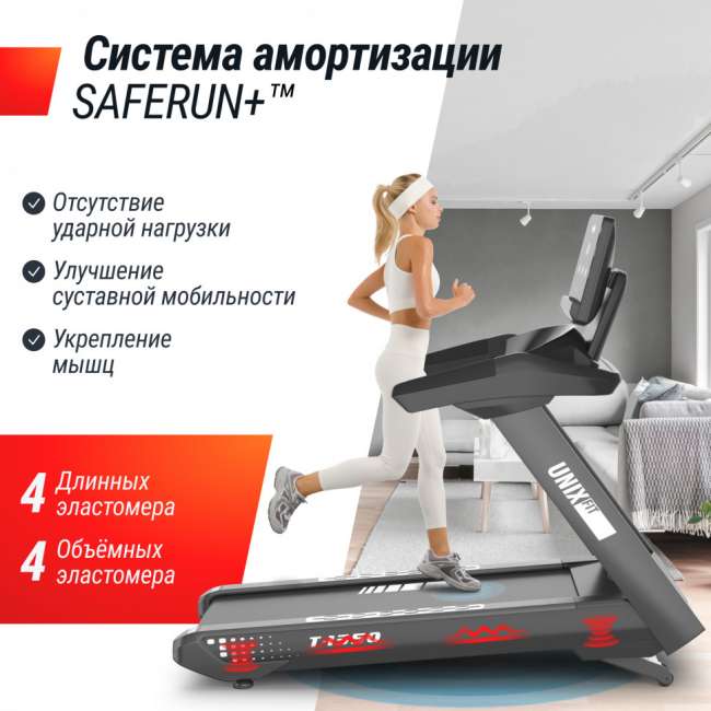 Беговая дорожка профессиональная UNIX Fit T-1350 PRO (LED) Беговая дорожка профессиональная UNIX Fit T-1350 PRO (LED)