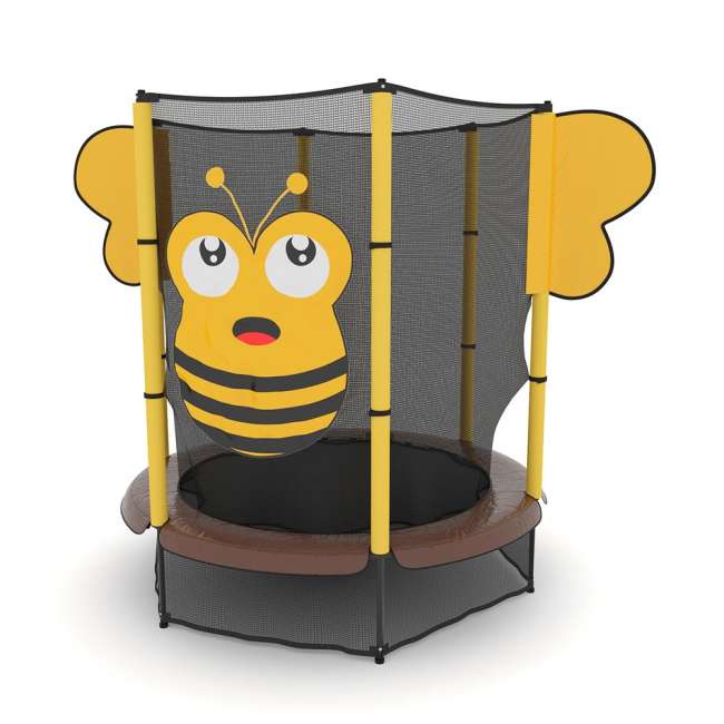 Батут с сеткой UNIX line 4.6 ft BEE (140 cm) Батут с сеткой UNIX line 4.6 ft BEE (140 cm)