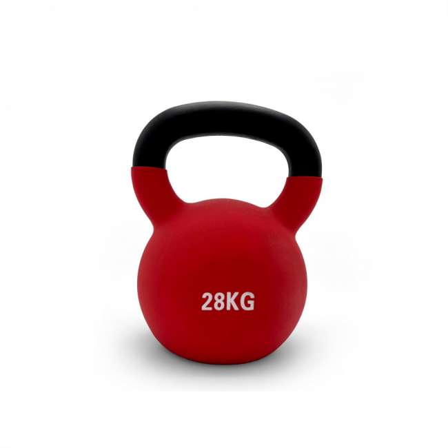 Гиря UNIX Fit виниловая 28 кг Red Гиря UNIX Fit виниловая 28 кг Red