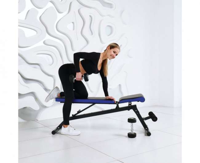 Скамья силовая универсальная DFC Pro Fitness D848 складная Скамья силовая универсальная DFC Pro Fitness D848 складная