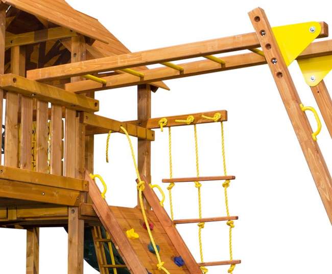 Игровая площадка PlayGarden SkyFort II стандарт с рукоходом Игровая площадка PlayGarden SkyFort II стандарт с рукоходом