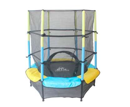 Батут DFC JUMP KIDS 55" желто-синий