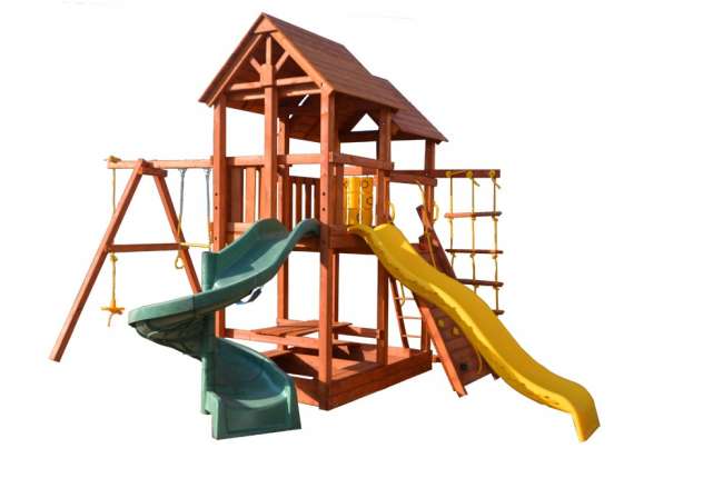 Игровая площадка PlayGarden SkyFort стандарт со спиральной горкой