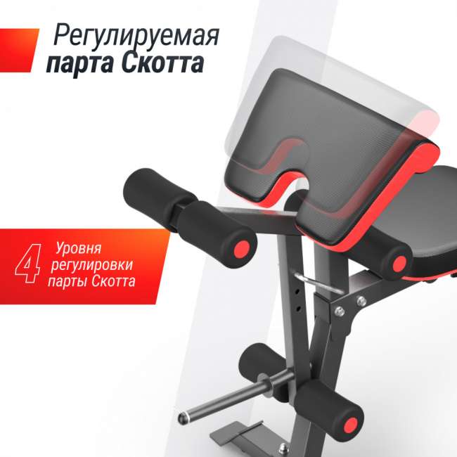 Скамья силовая универсальная UNIX Fit BENCH 160 складная Скамья силовая универсальная UNIX Fit BENCH 160 складная