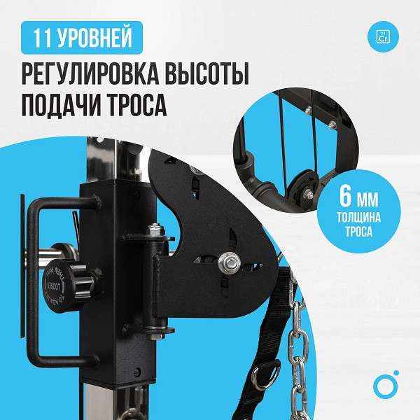 Многофункциональный силовой комплекс Oxygen Fitness LORRY со встроенными весовыми стеками Многофункциональный силовой комплекс Oxygen Fitness LORRY со встроенными весовыми стеками