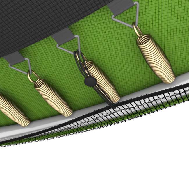Батут с сеткой UNIX line Simple 12 ft Green outside Батут с сеткой UNIX line Simple 12 ft Green outside