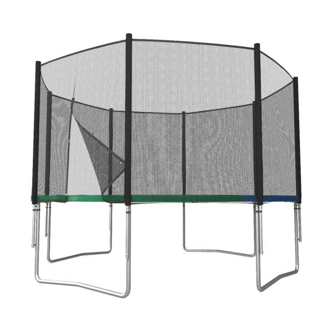 Батут с сеткой UNIX line Simple 12 ft Green outside Батут с сеткой UNIX line Simple 12 ft Green outside