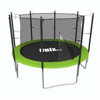 Батут с сеткой UNIX line Simple 6 ft Green inside