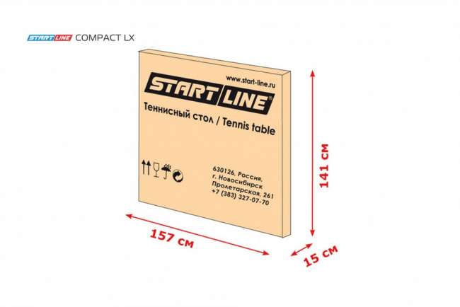 Теннисный стол Start Line Compact LX blue