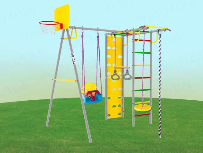 Детский уличный спортивный комплекс Midzumi Rainbow Small