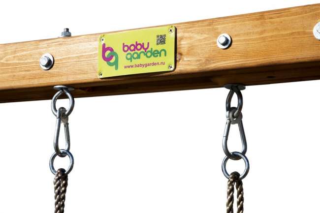 Детская игровая площадка Babygarden Play 10 светло-зеленая