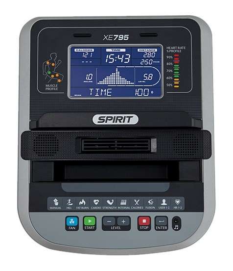Эллиптический тренажер Spirit Fitness XE795 Эллиптический тренажер Spirit Fitness XE795