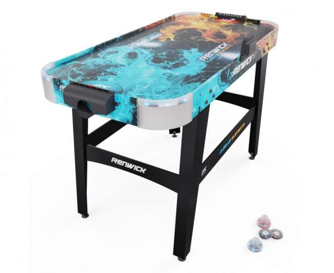 Игровой стол аэрохоккей DFC RENWICK 54" LED 4,5 ft Игровой стол аэрохоккей DFC RENWICK 54" LED 4,5 ft