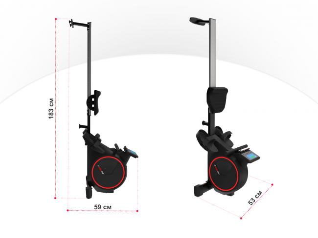 Гребной тренажер UNIX Fit Techno Rower 410E Гребной тренажер UNIX Fit Techno Rower 410E