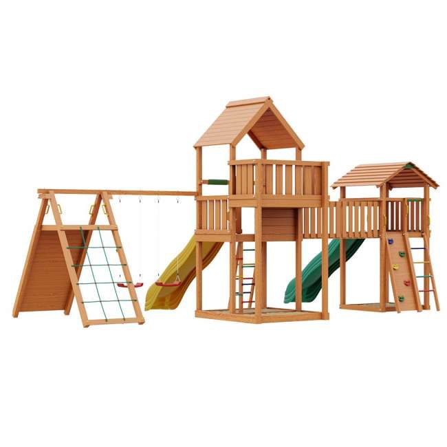 Деревянная детская площадка Jungle Palace Делюкс JB15