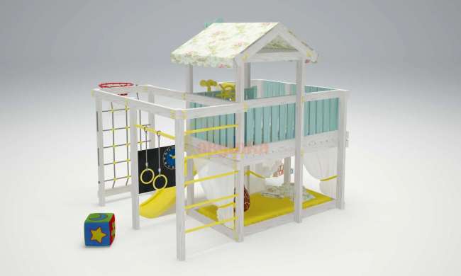 Игровой комплекс Савушка Baby 8 голубой Игровой комплекс Савушка Baby 8 голубой