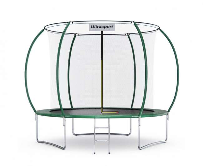 Батут DFC ULTRASPORT 10 ft с внутренней сеткой и лестницей Батут DFC ULTRASPORT 10 ft с внутренней сеткой и лестницей