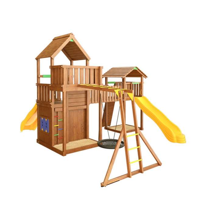 Детская деревянная площадка Jungle Palace Делюкс JВ13