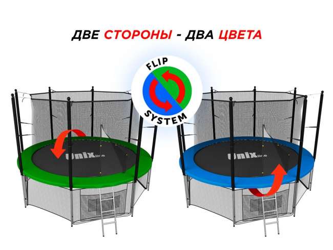 Батут с сеткой UNIX line 10 ft Classic inside Батут с сеткой UNIX line 10 ft Classic inside