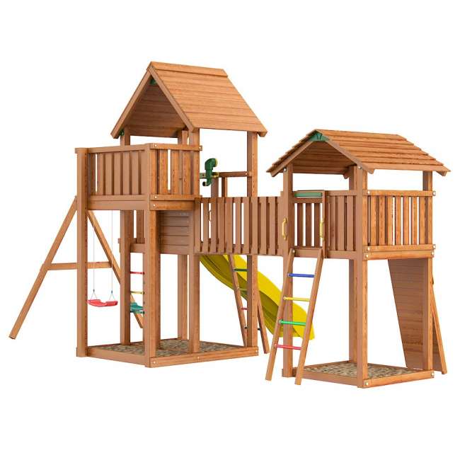 Деревянная площадка Jungle Palace Делюкс JВ5